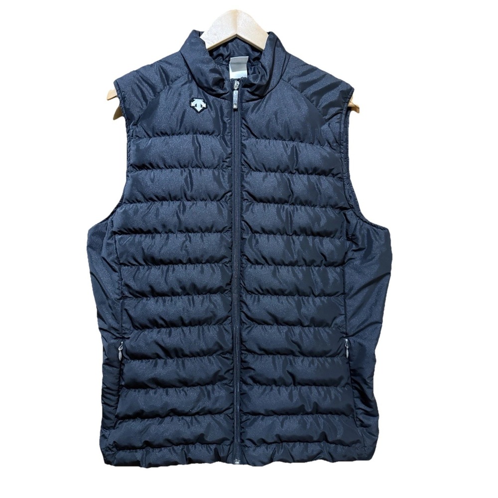 Descente Sarah Featherless 700 Fill DWR Insulated Vest Womens 14 EUC